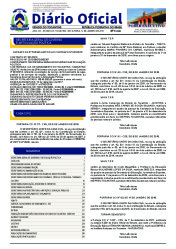 Diário Oficial - Edição nº 1180